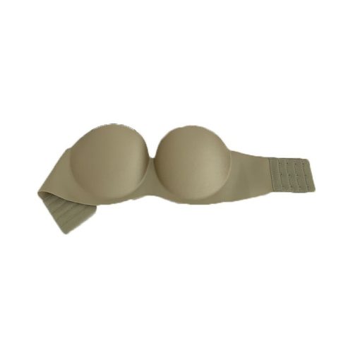 Summer new non-slip strapless invisible sexy bra (Green)