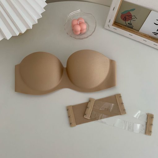 Summer new non-slip strapless invisible sexy bra (Skin)