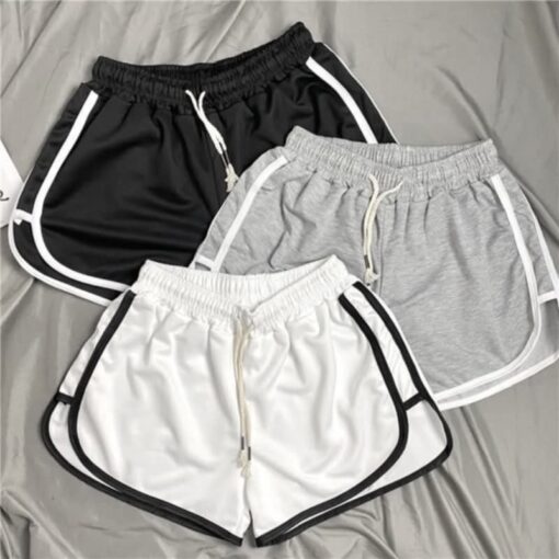 Alternative view of Summer Thin Loose Home Elastic Waist Wide leg sports pants- LSP