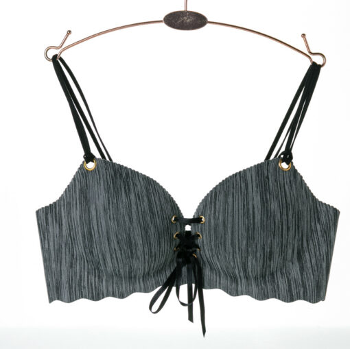 Premium Quality Soft Seamless Comfortable Bra for Women Black-SSC