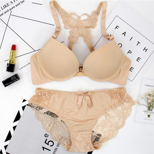 Women styles Push up Bra panty set /Lingerie set / Lace Bra Panties Skin