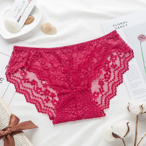 Women Mid-Waist Panties Soft Stretch Briefs Comfortable Cotton Underwear
