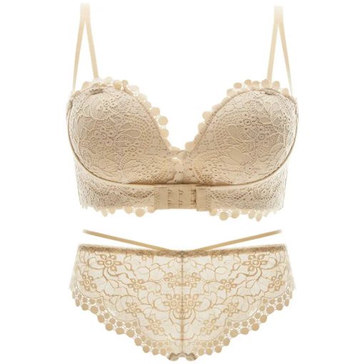 Alternative view of Premium Quality Romantic Floral Lace Bra & Panty Set-RFLB