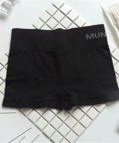 Alternative view of MUNAFIE Women Mid-Waist Seamless Panties Soft Stretch Boxer Briefs Comfortable Cotton Underwear