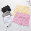 MUNAFIE Women Mid-Waist Seamless Panties Soft Stretch Boxer Briefs Comfortable Cotton Underwear