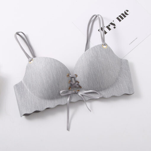 Premium Quality Soft Seamless Comfortable Bra for Women Gray-SSC