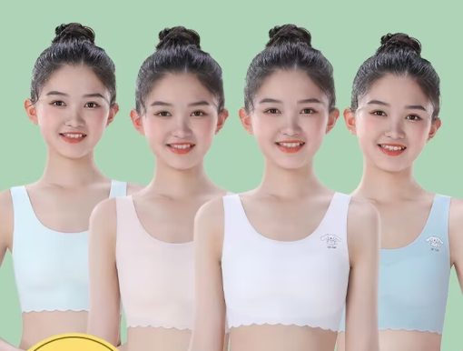 China vest seamless girls  12-18 years old girls bra-YOG