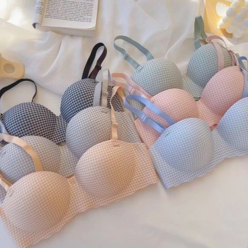 Women wireless seamless thick pushup cup bra- TPCB
