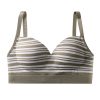 New Cross-border Thin No Steel Ring Comfortable Fixed Cup Bra Green-CFC