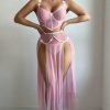 New pearl stone Night Wear Pink-N13