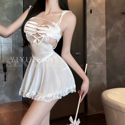 Alternative view of New China Premium Sexy Lingerie White-A17
