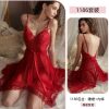 Premium Quality Long Sleepwear RED -A15