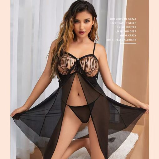 New Staccato Black Nightwear- N28