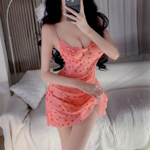 Alternative view of Pink Love Nighty -PLN