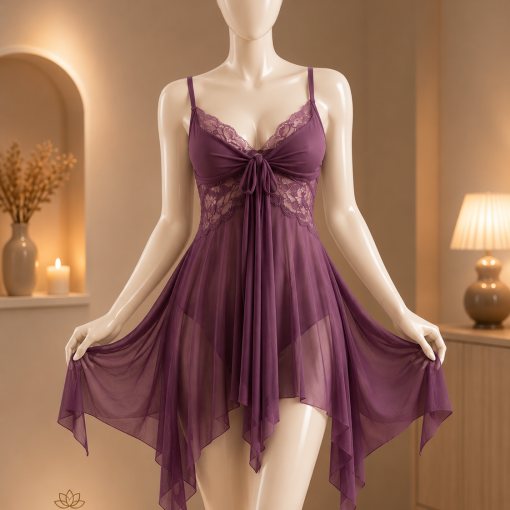 Alternative view of Romance Lace Nightdress - RLN