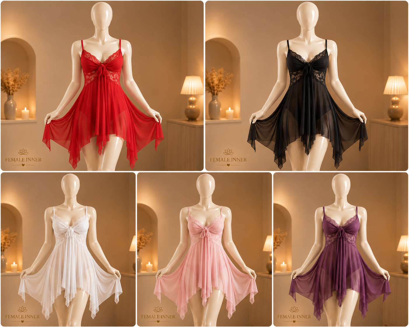 Romance Lace Nightdress - RLN