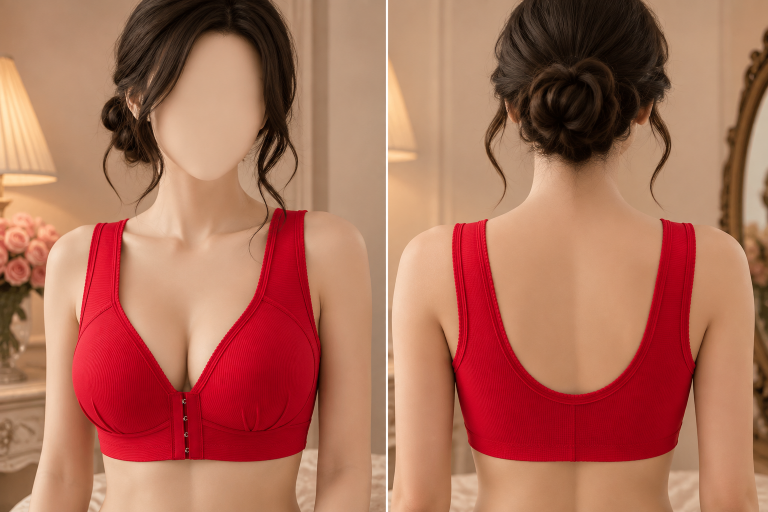 Front Hook Pushup Bra-FHB