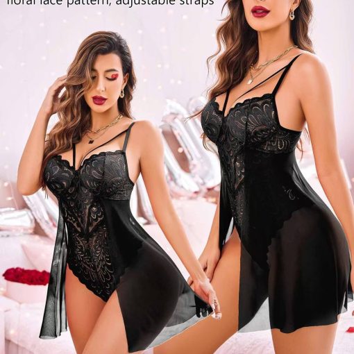 Alternative view of Glam Net Chemise -GNC