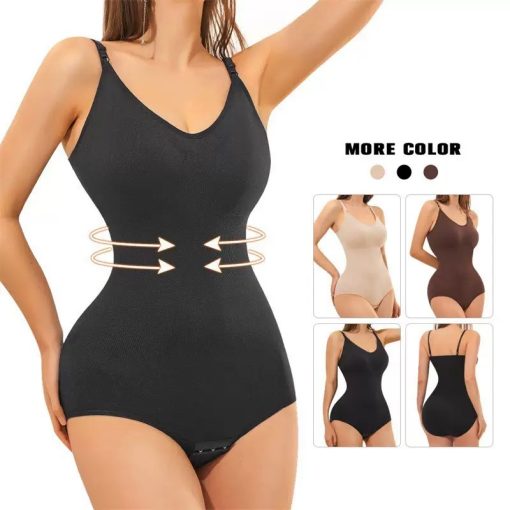 Slim Fit Body Shaper Bodysuit - BDS - Image 4